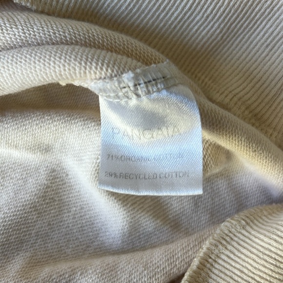 Pangaia Sweatshirt White 365 Heavyweight Sweatshirt Crew Neck Size Small Cotton - Picture 9 of 16